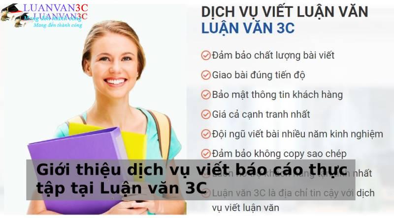 Dịch vụ viết thuê báo cáo thực tập chất lượng uy tín