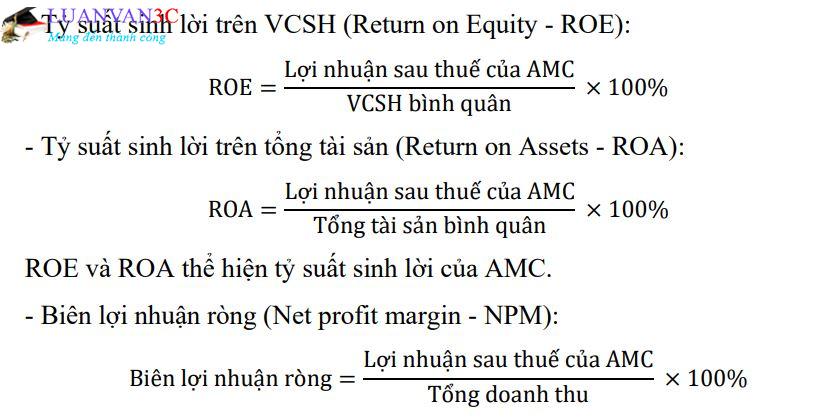 Hiệu quả xử lý nợ xấu của công ty quản lý tài sản